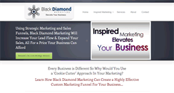 Desktop Screenshot of blackdiamondmarketing.net